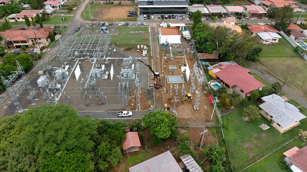 Naturgy avanza un 70% en el desarrollo de la ampliación de infraestructura eléctrica, en santiago de veraguas 1 SE Santiago 3